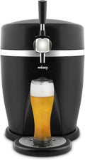 Wëasy Tireuse à Bière PINT568, Compatible Fûts Préssurisés 5L, 60W, 3°C à 6°C, Système de Refroidissement Intégré, Conservation jusqu'à 30 Jours