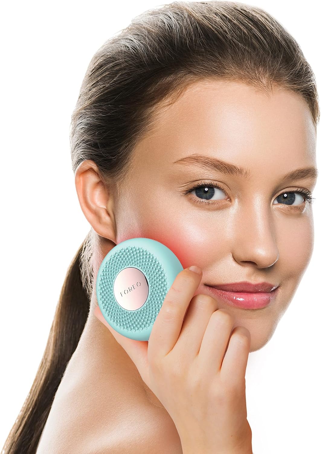 FOREO UFO Mini soin hydratant anti-âge pour le visage, absorption améliorée des soins de la peau, menthe