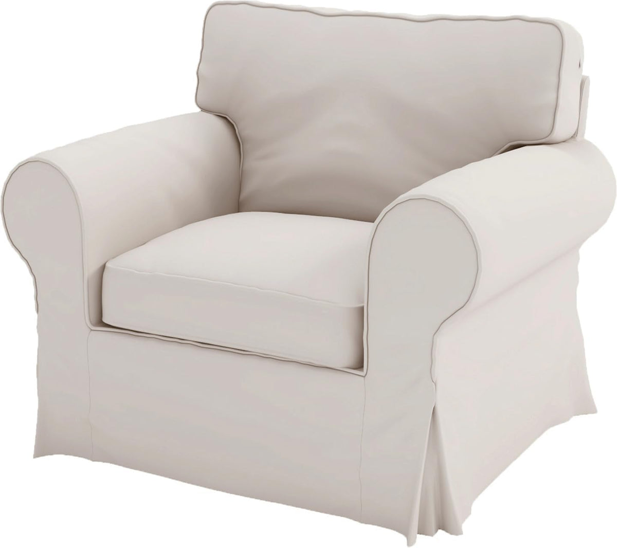 HomeTown Market Housse de canapé résistante de Remplacement Compatible for IKEA Ektorp Housse de canapé Slipcover Uniquement. Canapé Non Inclus.