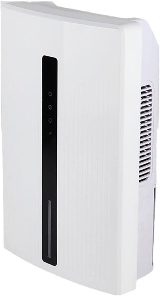 Déshumidificateur Silencieux pour Chambre, Capacité du Réservoir D'eau de 2000 Ml, Hygrostat Intelligent, Lumière LED 7 Couleurs, pour Grande Pièce