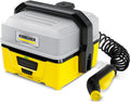 Kärcher Nettoyeur à Pression Mobile OC 3, Pression Basse Douce, Batterie Lithium-ION, Débit : 2 L/h, Poids : 2,2 kg, Réservoir d'eau : 4 L