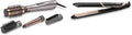 BaByliss Brosse Soufflante Air Style 1000 pour sécher, mettre en forme et boucler AS136E & Lisseur Super Smooth 235 avec Technologie