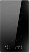 Plaque Induction 2 Feux Encastrable 30cm, 3500W con Fonction Boost, Plaque de Cuisson Electrique con Verrou de Sécurité, 9 Niveaux de Puissance