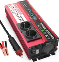 Onduleur Transformateur Onduleur Puissance 4000W avec Écran LCD Prise UE Solaire Double USB Charge Rapide pour Téléphone Ordinateur Portable Voiture