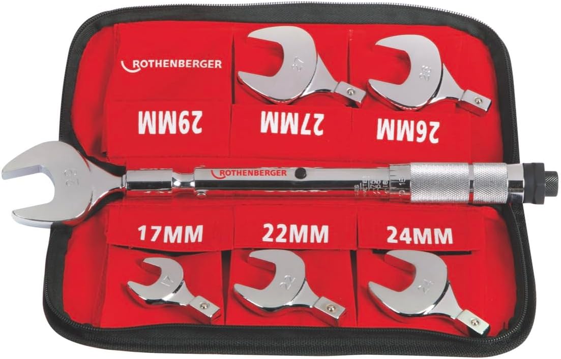 Rothenberger SET LLAVE DINAM.17-22-24-26-27-29MM 175001