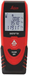 Leica DISTO D1, télémètre laser simple, facile à utiliser, avec Bluetooth (fonctionnalité application