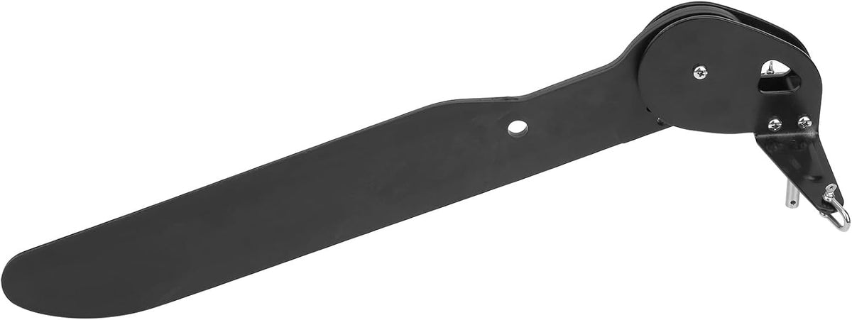 Fockety Kit de Gouvernail Léger pour Kayak de Mer, Installation Facile, pour Bateau de Pêche en canoë avec Accessoires Complets