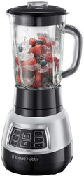 Russell Hobbs 25720-56 Mixeur Blender Professionnel 1,5L Velocity, Lames 6 Pointes Revêtement Titane, 3 Programmes, 3 Vitesses