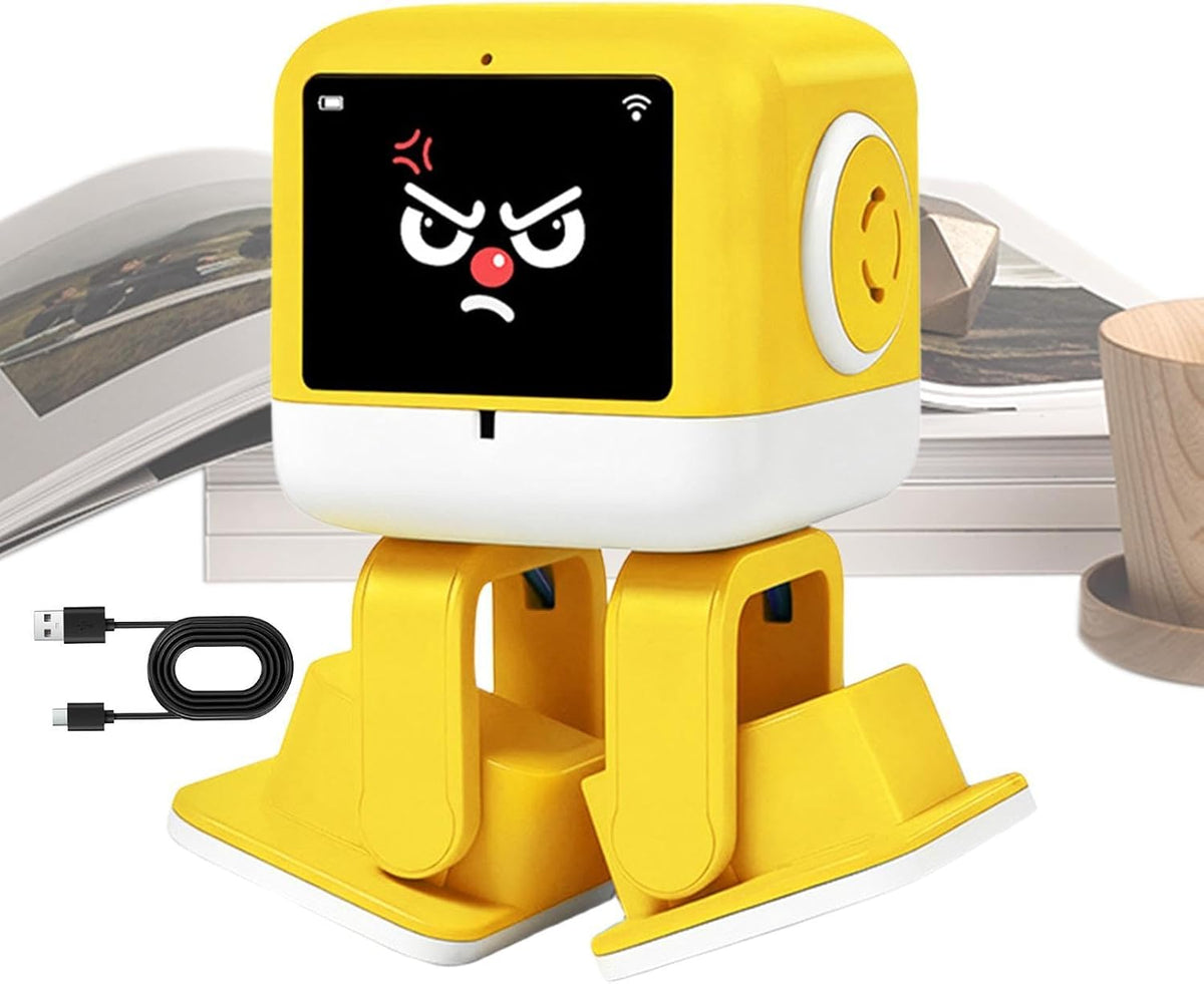 Robot IA Compagnon Chanteur Intelligent avec Commande Vocale et IA, robots pour Pour Apprentissage Éducation Précoce Dessin Garçons Filles Adolescents