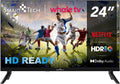 Smart Tech TV LED HD 24' (60 cm) Smart TV Whale OS-24HH01V- Molotov, Netflix, Prime Video, Disney+ 3xHDMI - 2xUSB -Dolby Digital+
