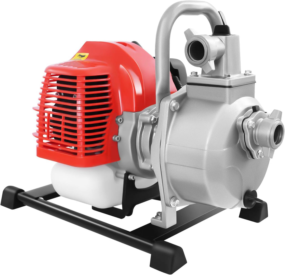 Goddlgjik 43CC 1,7CV Pompe à Eau Thermique Eaux Usées, Motopompe Essence