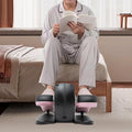 Appareil elliptique électrique avec massage fixe des pieds, machine elliptique sous le bureau pour personnes âgées