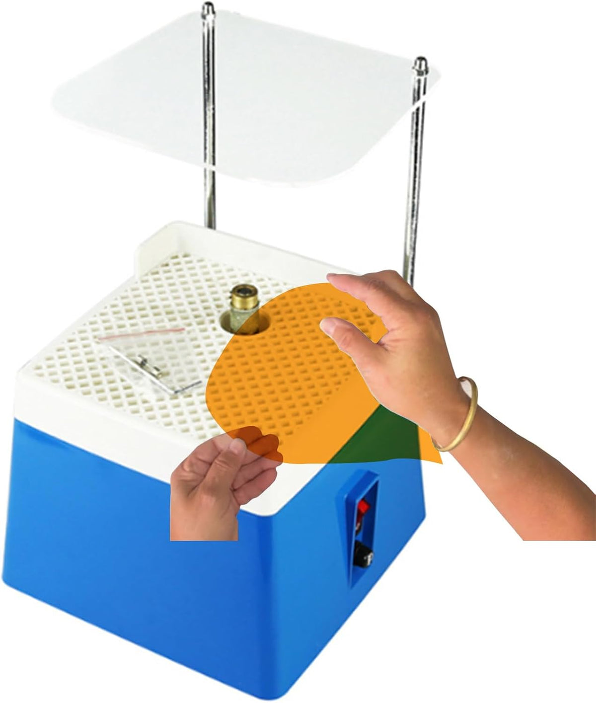 Kit Vitrail, 65 W Ponceuse à Verre,4200 tr/min Moulin Portable pour Vitrail Avec Foret Diamanté, Pour Verre et Céramique