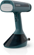 BLACK+DECKER VacuSteam Vaporisateur à linge à main 1400 W, technologie d'aspiration + vapeur, plaque de presse en céramique, 22 g/min, 3 modes