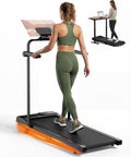 Copant Tapis de Marche, Tapis de Course avec LCD Écarn, 2.5 HP Walking Pad avec APP &Télécommande，Charge Max 136 kg, 1.5-6km/h pour Domicile ou Bureau