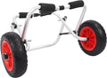 Yctze Chariot de Kayak Chariot Chariot de Chariot à canoë avec des Roues PU sans Air Solides de 10 Pouces pour des Chars de Kayaks pour Les Chariots