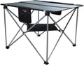 Technaxx Table de Camping Solaire Pliable 60 W TX-252, Panneau Solaire monocristallin avec 3 Ports USB, Sortie CC et élaboration Robuste