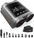 OutdoorMaster Vortex Pro 57.7Wh Rechargeable Pompe de Paddle Portable, Pompe Sup Électrique Batterie pour 3 SUPs Gonflage & Dégonflage