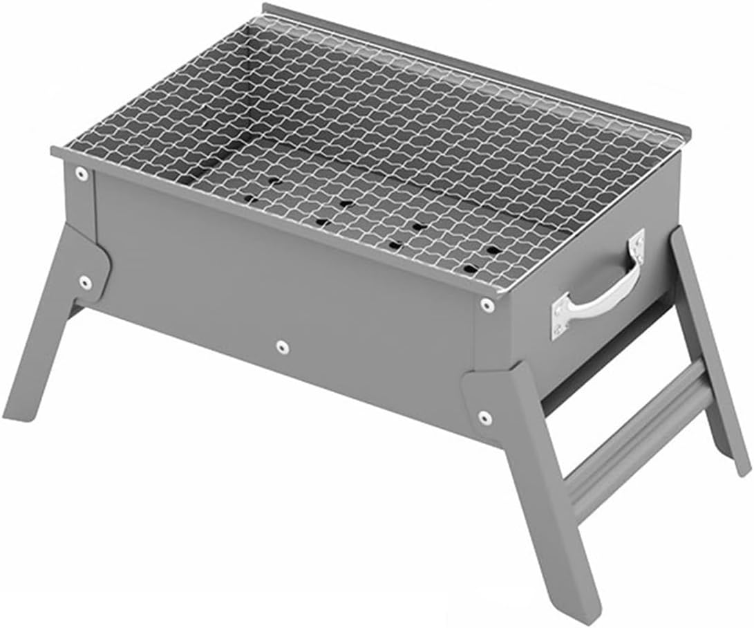 Barbecue à charbon portable pour voyage, petit barbecue pour camping, pique-nique, terrasse et arrière-cour