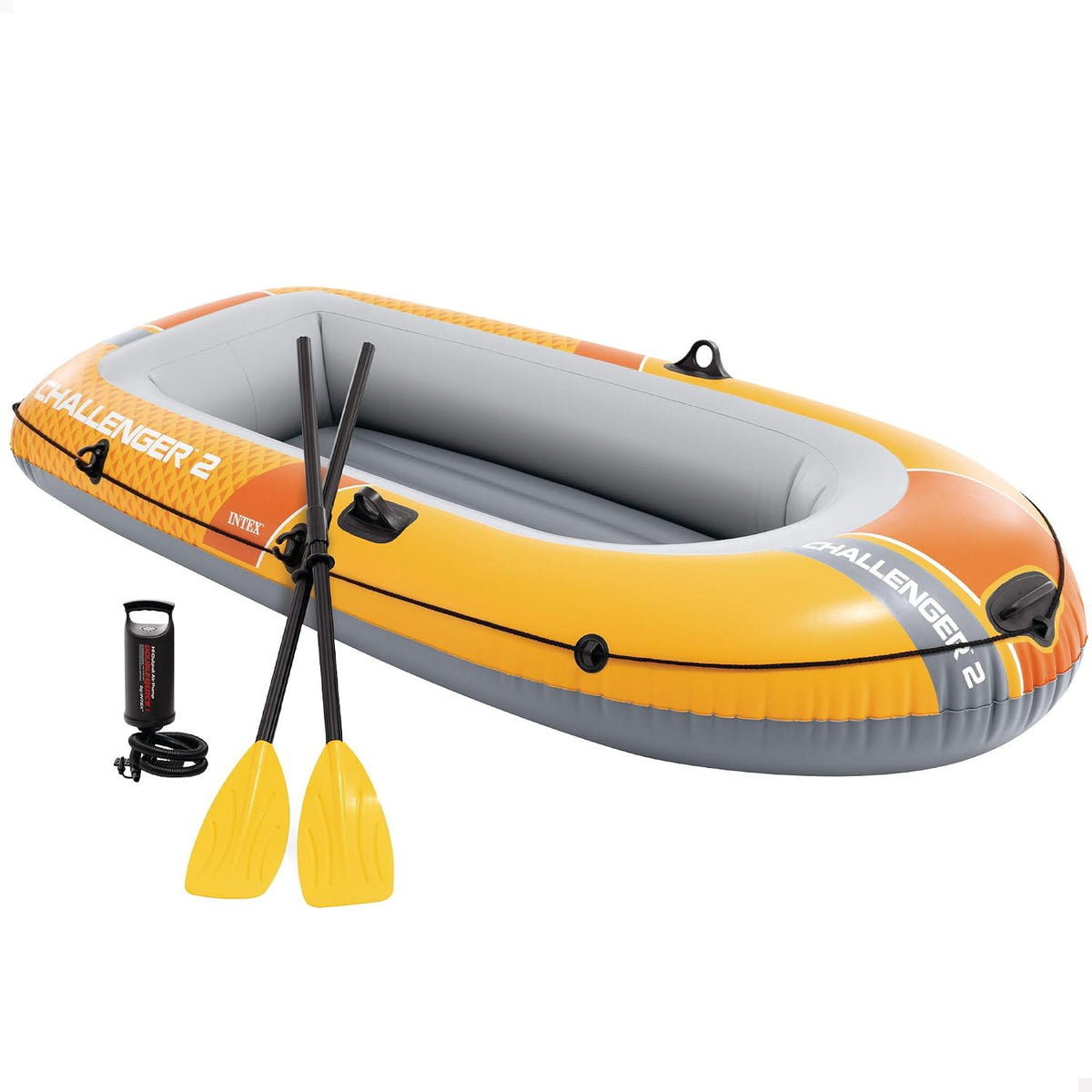 Intex Challenger 66312NP Lot de 2 Bateaux (gonflés, 236 x 114 x 41 cm)