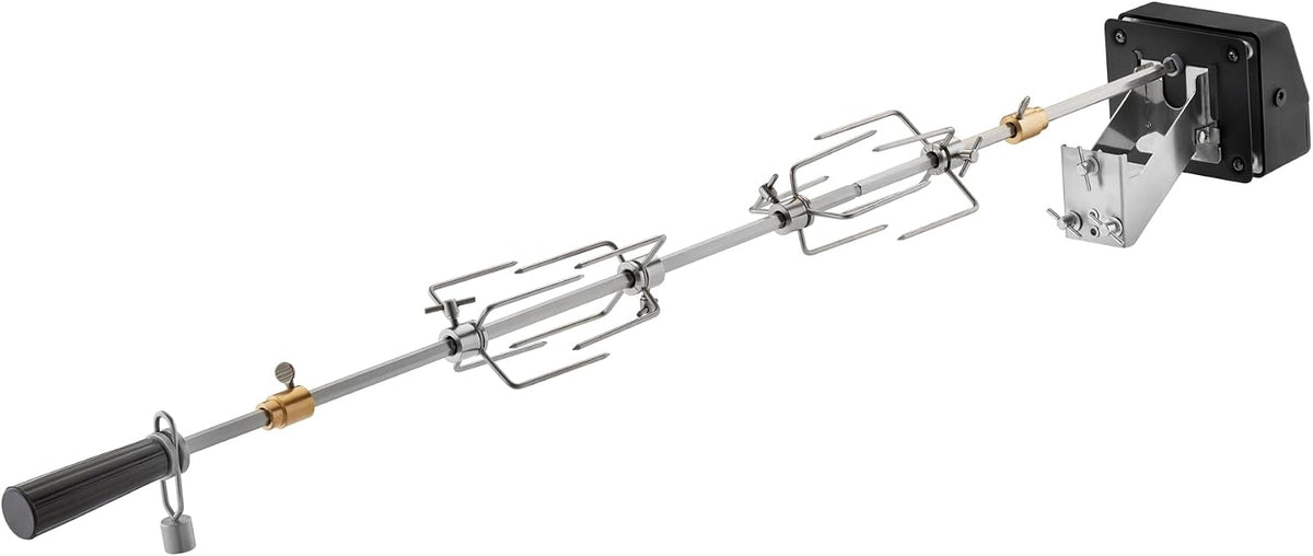 RÖSLE Tournebroche Haut de Gamme, brochette de Grill de Haute qualité BBQ-Stations VIDERO G4/G6 et Magnum G4, capacité de Charge 10 kg