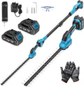 Taille-haie sans fil 2 en 5 m de long portée - Lame de 45,7 cm - Réglage de 0 à 135° - 21 V - 2 batteries de 4,0 Ah