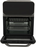 TaNeHaKi Four électrique Petit Four Avec écran Tactile LCD Four à Air Chaud Moderne Noir 1350W