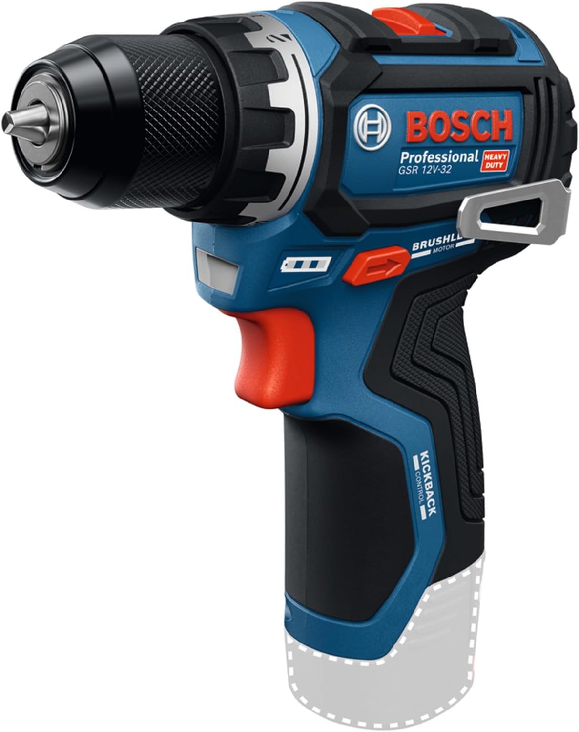 Bosch Professional perceuse-visseuse 12V sans-fil GSR 12V-32 (Advanced KickBack Control, moteur sans charbons)