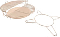 Barbecook Set de Cuisson Divide & Conquer pour Kamados avec Grille 53cm Kamal ou K24