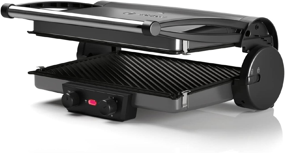 Bosch TCG4215 - Barbecue de table 3 en 1, thermostats réglables