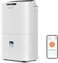 Déshumidificateur intelligent 22 L/jour pour la maison, la cave, la chambre à coucher, Silencieux, puissante évacuation de l'humidité