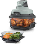 Ninja CRISPi Air Fryer Design Compact 4 en 1, bols 3,8 ou 1,4L FN101EUSG, frire sans huile, rôtir, garder au chaud, refaire dorer. Compact