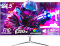 Gawfolk Écran PC 24.5 Pouces, Moniteur Gaming 200Hz, Ecran PC FHD 1920x1080, 100% sRGB, 1ms MPRT, Haut Parleurs Intégrés, Interface HDMI & DP