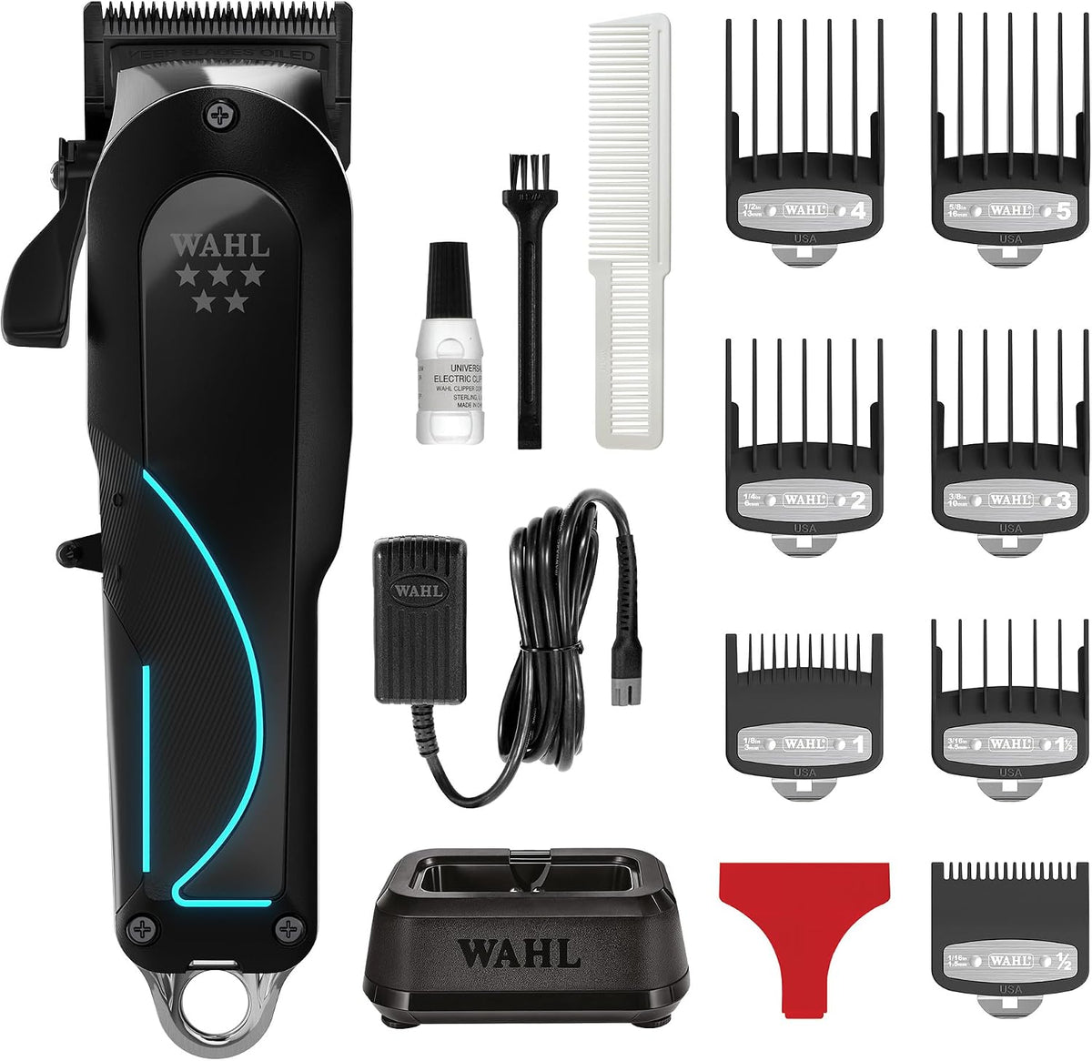 Wahl Senior 2.0, Tondeuse Sans Fil, Moteur 8000 tr/min, Lame DLC