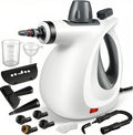 FLOTTY Steam Pro, 2026 Original Eau + Vapeur, s'évaporer Ménage 3x plus vite, Livré avec 12 accessoires, Nettoyeur Vapeur Portable