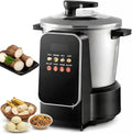 LjlXanthiper Machine Acier Inoxydable Igname Pilée, Robot Culinaire 6 L Plats Africains
