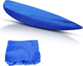 Housse imperméable pour kayak, Tissu Oxford 420D Protection UV pour canoës de pêche 5,5 m Housse de bateau et protection robuste pour canoë/kayak Bleu
