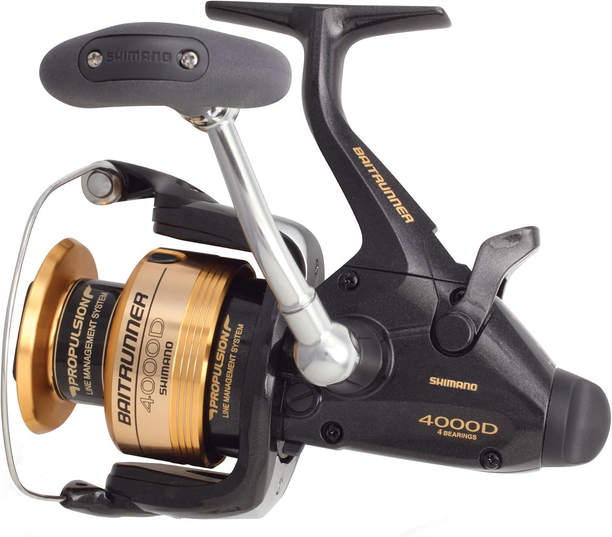 Shimano Moulinet à Tambour Libre D (Rapport de Transmission de 4,8:1)