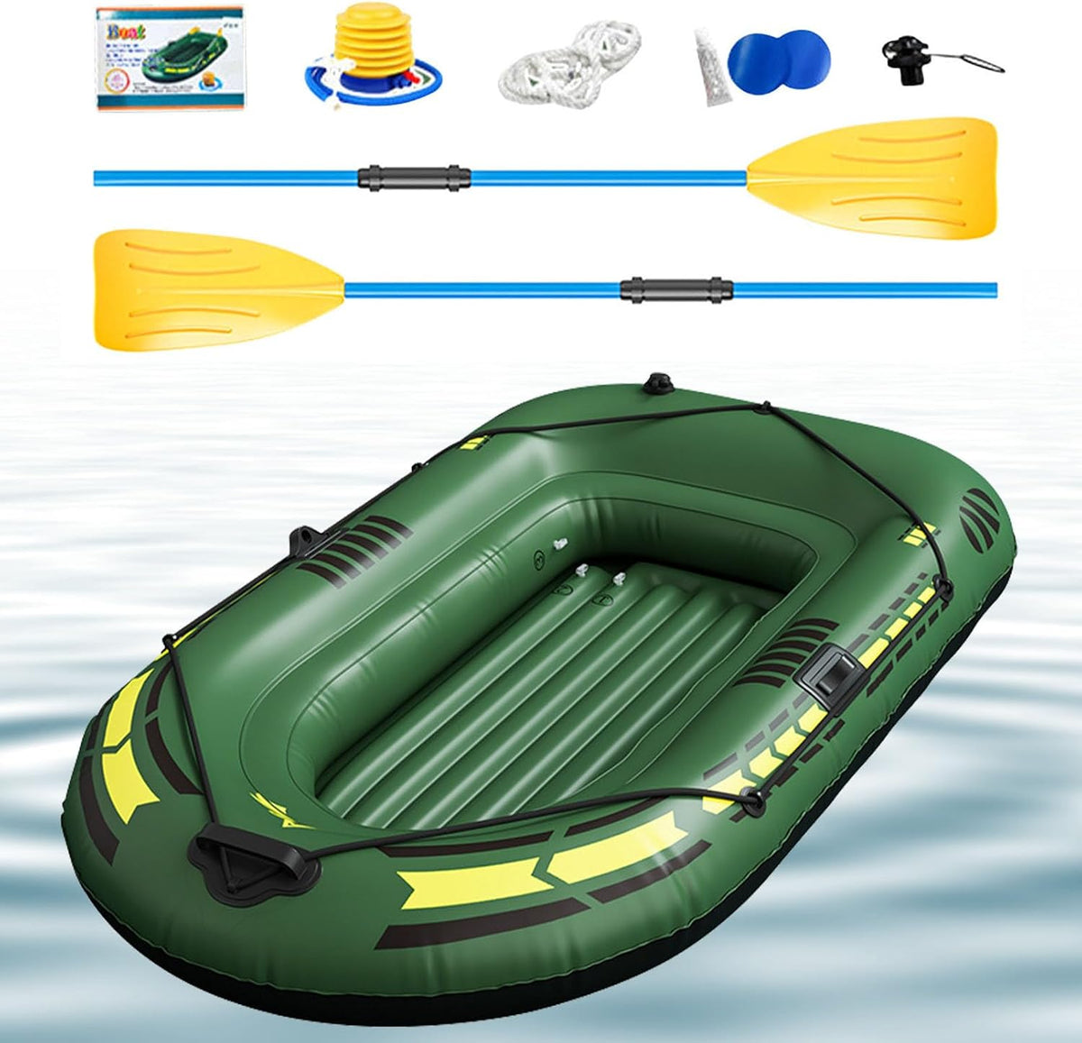 Canoë Pour Bateau Gonflable - Ensemble Moto D'eau Pour Adultes, Pack Complet De Pompe À Remo