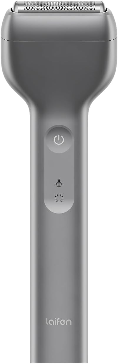Laifen T1 Pro Rasoir Électrique, Tondeuse à Barbe, Édition Stubble, Gris