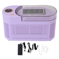 Naroote Machines à Glaçons de Comptoir, Machine à Glaçons Électrique Portable de 120 W avec Options d'Alimentation à Domicile et en Voiture