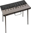 Mangal BBQ Kebab Barbecue au charbon « Day & Night Edition », Suitcase Grill pliable en acier de 3 mm pour 10 skewers
