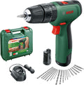 Bosch Perceuse-visseuse à percussion sans fil EasyImpact 1200 (2 batteries, système 12 V, 19 accessoires, en coffret de transport)