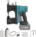 Machine à coudre sans fil pour batteries Makita 18 V, machine à coudre portable avec 2 batteries de 3000 mAh, longueur de point : 7 à 10 mm
