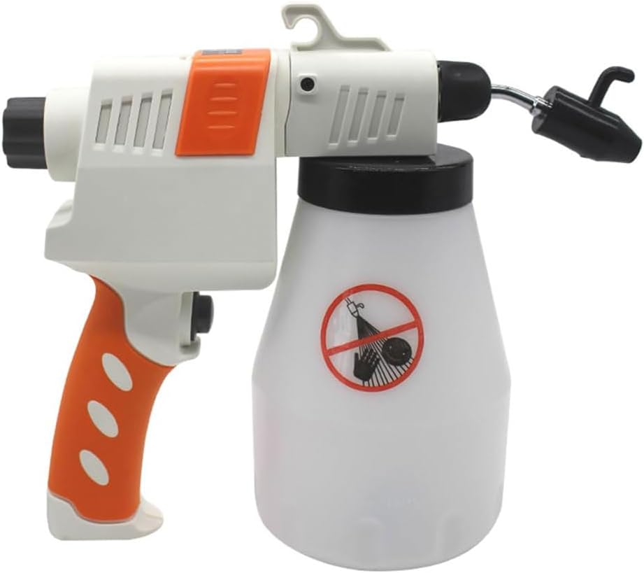 Pistolet de nettoyage textile électrique 65W, pistolet haute pression anti-taches avec buse de pulvérisation à pression réglable