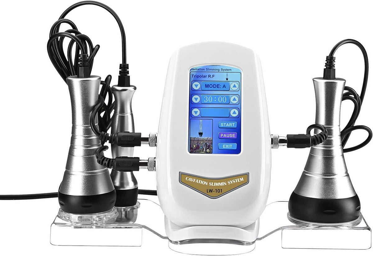 3 en 1 Corps Amincissant La Machine 40K Appareil Minceur Anti-Cellulite Perte de Poids par radiofréquence Massage Corps Mince pour Le Visage