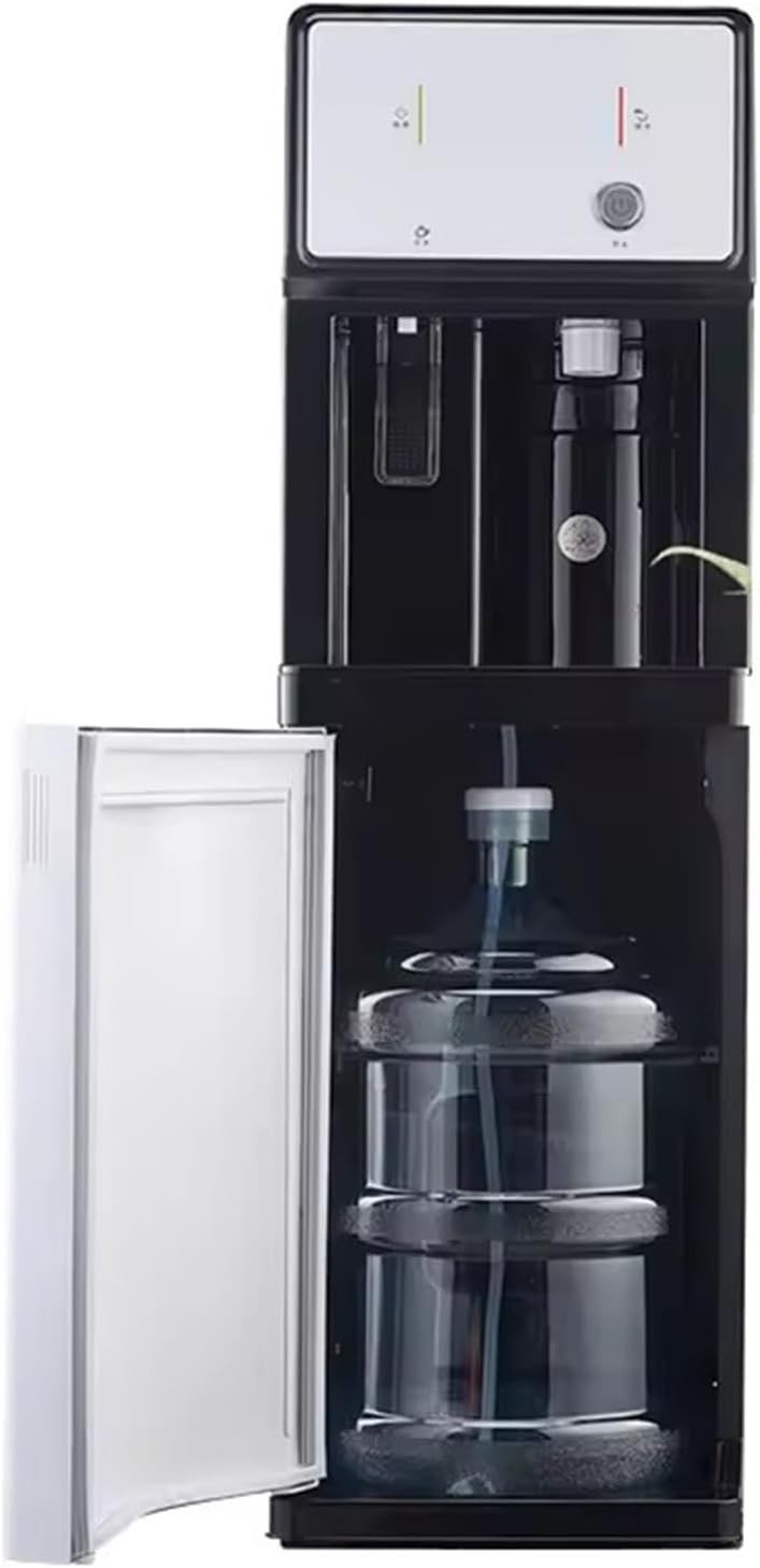 Etage Debout Fontaine À Eau, Distributeur d'eau Réfrigérée Eau Chaude Et Eau Froide À Température Ambiante 3 Fonctions pour La Maison Le Bureau