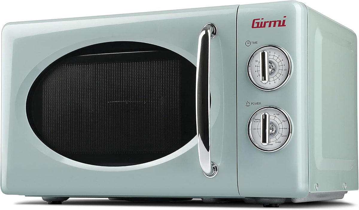 Girmi FM21 Four micro-ondes combiné, design vintage, 20 litres, 700 + 800 W