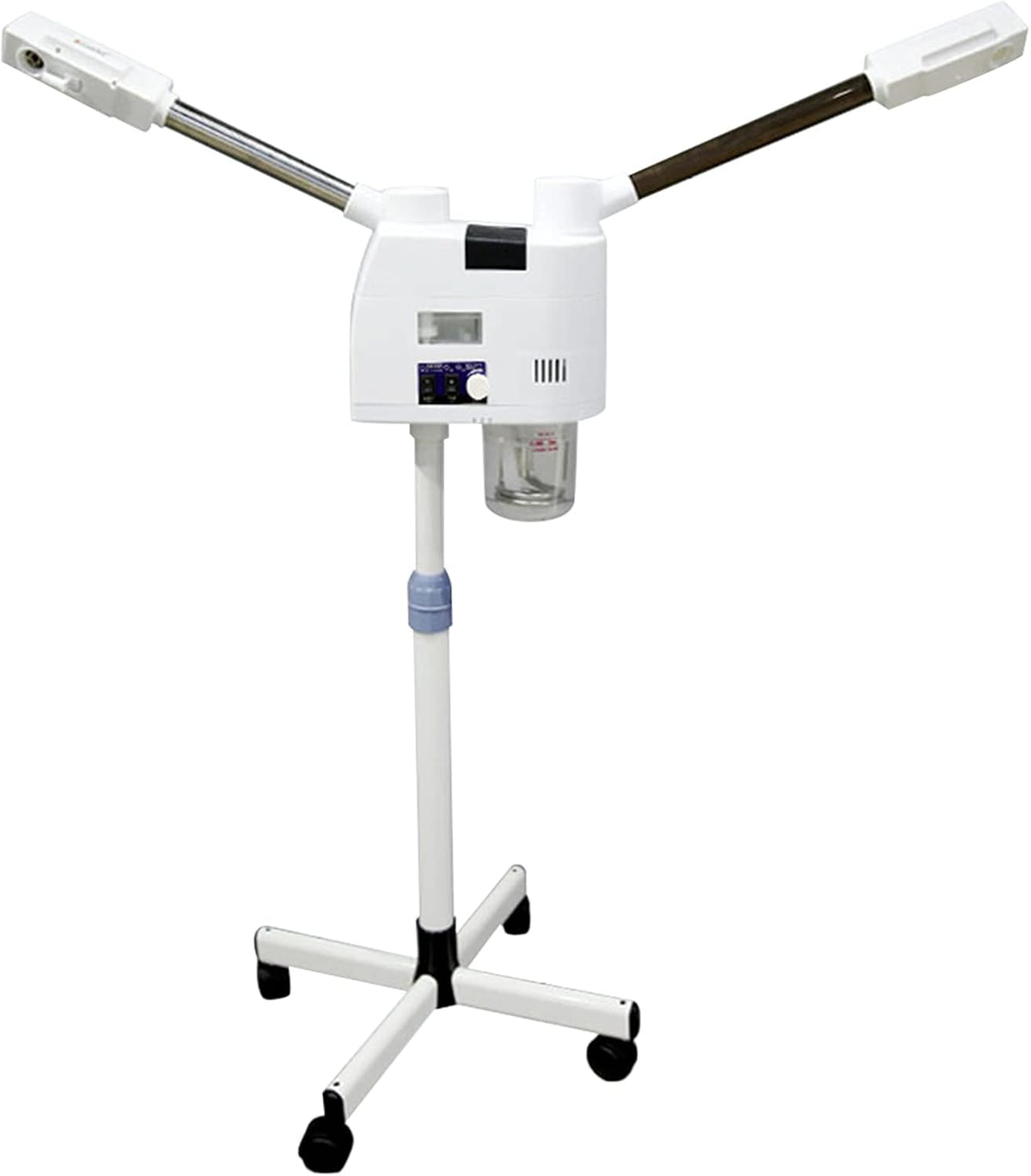 Nettoyeur de pores pour le visage - Humidificateur de pores - Sauna pour le visage - Vaporisateur à double tube