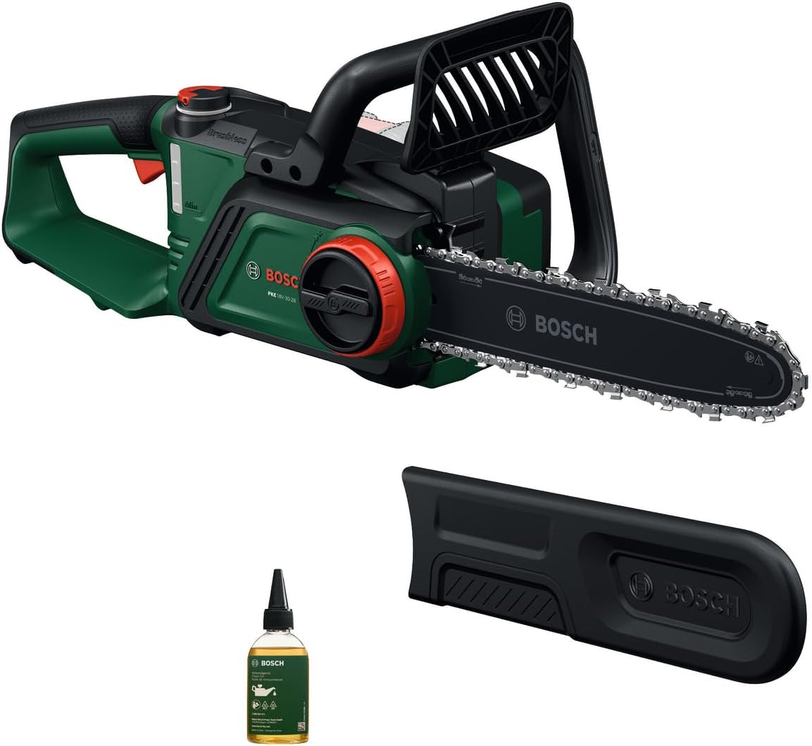 Bosch Tronçonneuse à chaîne sans-fil PKE18V-30-28 sans batt./chargeur